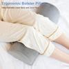 Ergonomic Under Knee Pillow Hypoallergenic Semi Roll Pillow Bolster Pillow  Office Chair