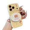 Cute Doll Bracket Is Suitable for Apple 17promax Mobile Phone iphone16Pro Love Window Mobile Phone Case
