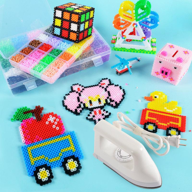 24 72 Colors 5mm Hama Beads Iron Beads Diy Puzzles 2.6mm Education Beads 100% Quality Guarantee Perler Fuse Beads Diy Toy