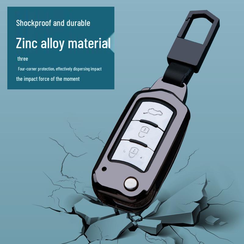 Kompatibelt nyckelfodral för GAC Trumpchi GS4, GS3, GA6, GA4, GS5, GA3-modeller