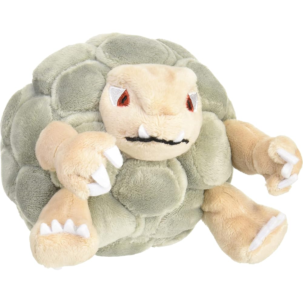 Pokemon Center Original Pokmon Fit Golem Plush Toy 8x16x9 cm