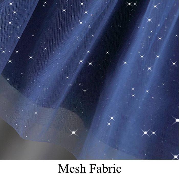 Girls Dress Summer Fashion Mesh Dress Slip Princess Dress Ruffled Sleeveless A-line Dress