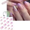 Almond Nail Tips Fake Nail Glues On Nail Stick On Nail Press On Nail Artificial False Nail for Womens and Girls Gifts