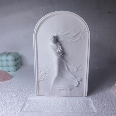 Ins Retro Roman Aroma Plaster Minimalist Desktop Ornament Birthday Gift Home Decor 3D Sculpture for Office Desk Shelf Decor