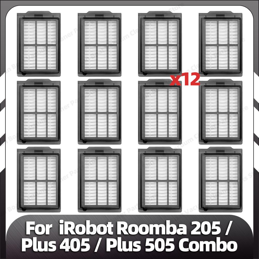 Συμβατό για iRobot Roomba 205 / Plus 405 / Plus 505 Combo Ανταλλακτικό Κύρια Πλαϊνή Βούρτσα Φίλτρο HEPA Πανάκια Σφουγγαρίσματος Ανταλλακτικά Σακούλας Σκόνης