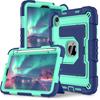 Shockproof Silicone+PC Tablet Cases for 8.3'' IPad Mini 7/6 2024/2021 7th/6th Mini7/Mini6 Case Cover Coque Stand Shell