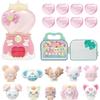 Bandai Puchikyua DX Set for Ages 3 and Up, Includes Accessories, Colorful Design, Toy Playset
