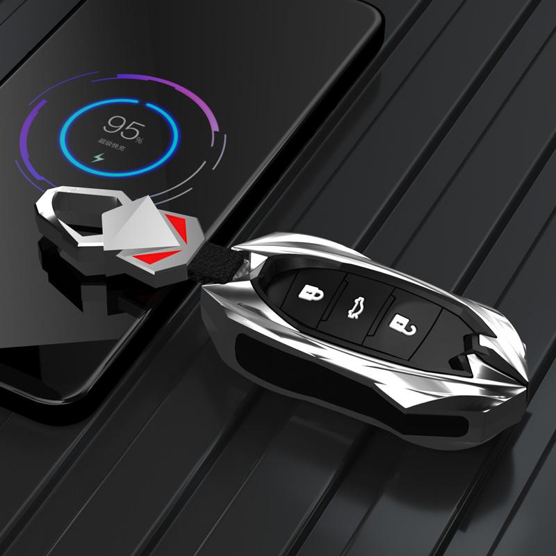 Styling Mouldings 3/4/7Buttons Car Key Protector for Changan CS85 CS35 Plus CS25 CS95 CS85 Car Remote Key Case Cover Bag Shell F