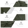 Men's Casual Pocket Collar Short-Sleeve Shirt