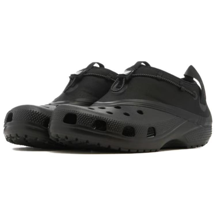Satisfy X Crocs Classic Clog EVA Slip and Abrasion Resistant Sneaker Sandals Unisex Black