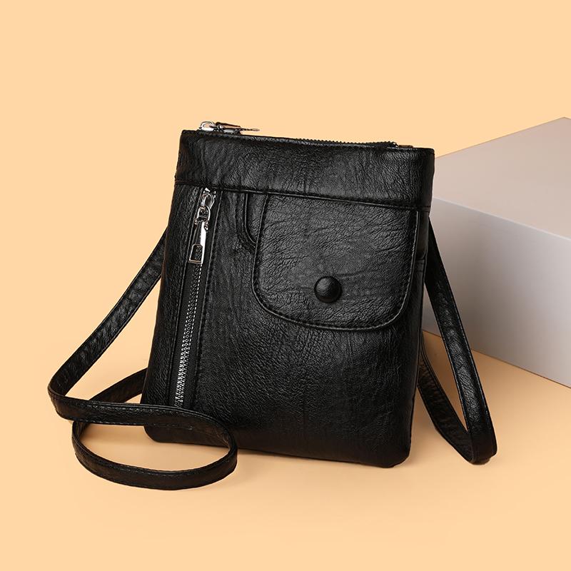 Multi Functional Vertical Phone Bag, Suitable for Outdoor Use, Crossbody Bag, Casual or Daily Use, Retro Square Crossbody Bag, D