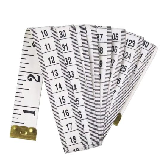 1/2Pcs 1.5M/60-inch Double-sided Tape Measure Mini Soft Measuring Tape Portable Tailor Sewing Cloth Weight Loss Body Measuring Tape Flexible