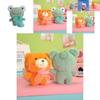Soft Plush Bear Keychain Cute Frog Stuffed Animal Doll Machine Toy Bulk Gift