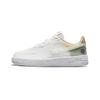 Air Force 1 Carter Abrasion Resistant Low Top Skateboard Shoes White Orange Children Aged 3 7 Years Old DH4340-100