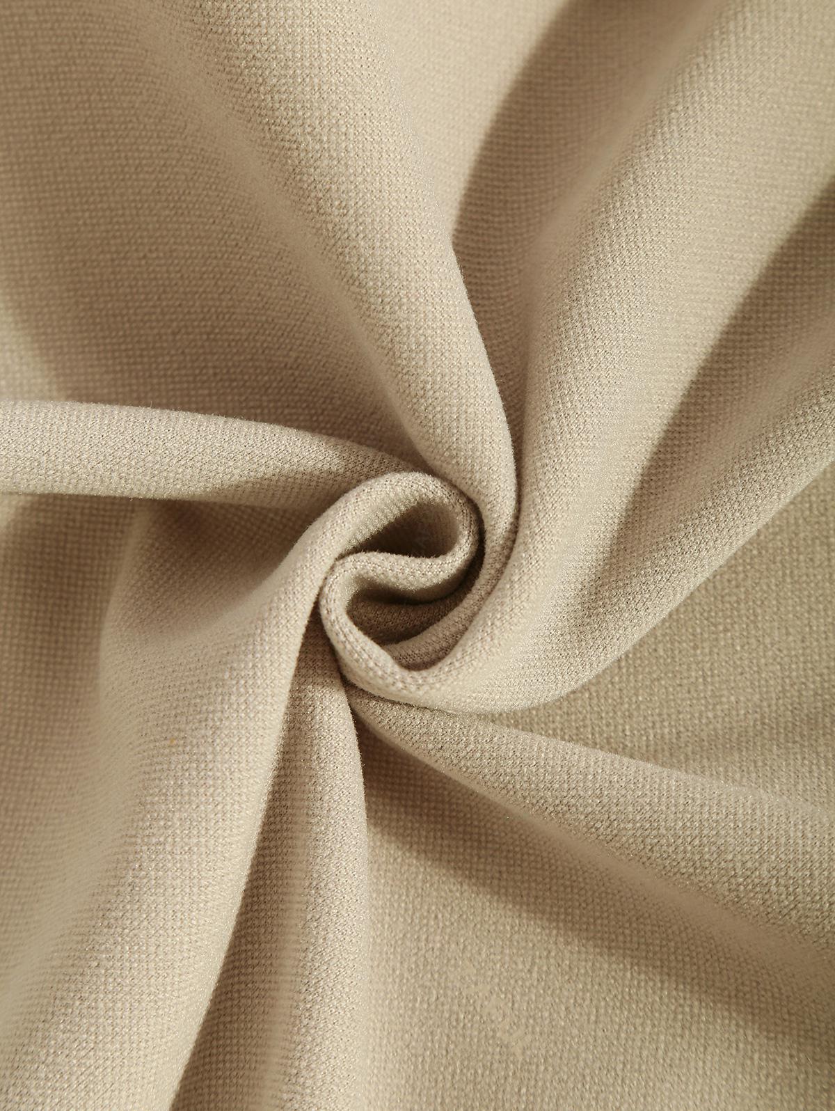 ZAFUL Мужская однотонная куртка из искусственной шерсти с карманом-клапаном на пуговицах — фото 5