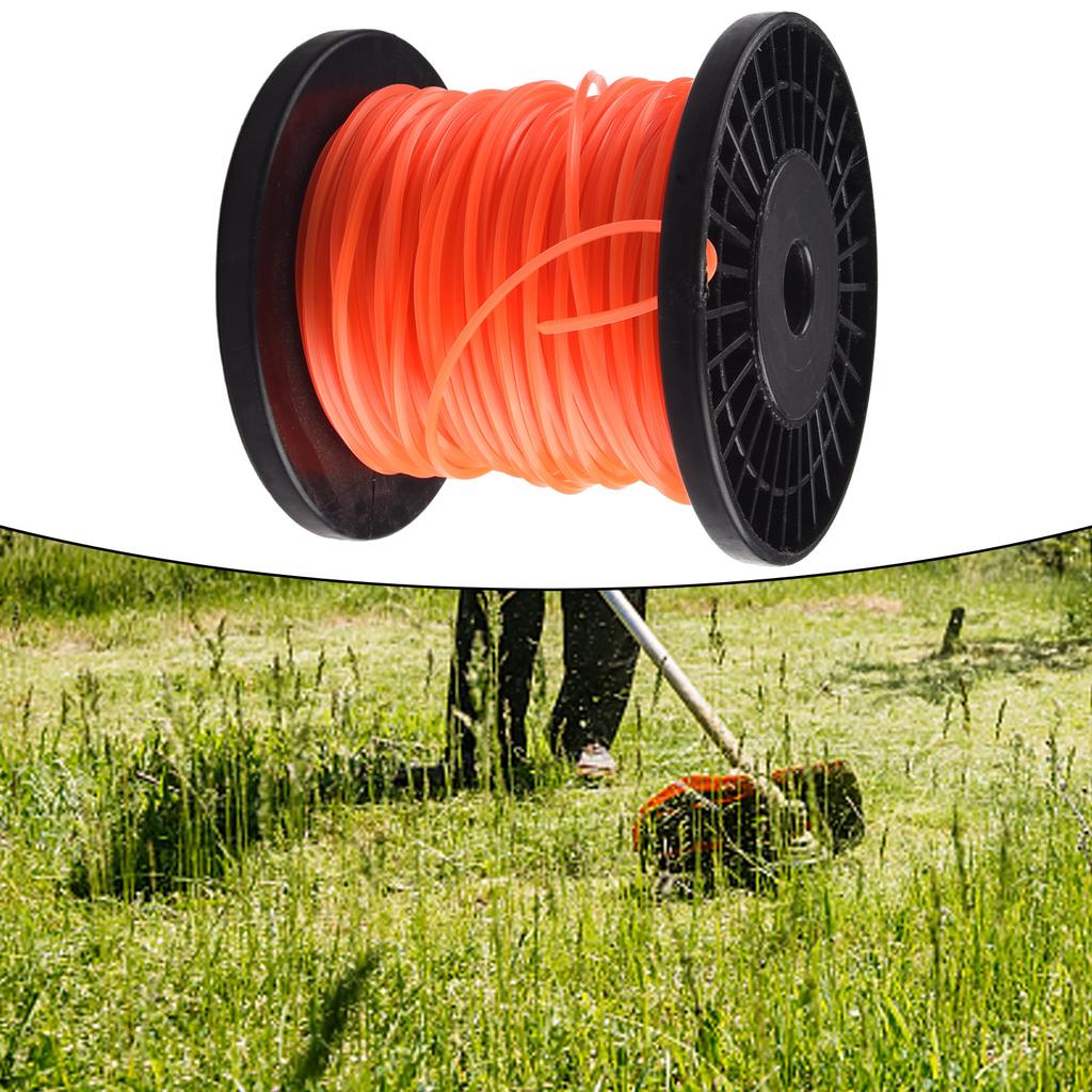 1pc 30/50m Trimmer Line Brushcutter Trimmer Cord Line Wire For BrushMower Bump Spool For Lightweight Manual Feed ElectricTrimmer