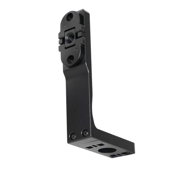 Horizontal Mount Bracket for Insta360 X3/X4/X5 Aluminum Alloy Action Camera 90 Degree L Bracket Transverse Support Holder with 1/4-inch Screw Hole