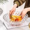 Nordic Creative Crystal Glass Fruit Plate