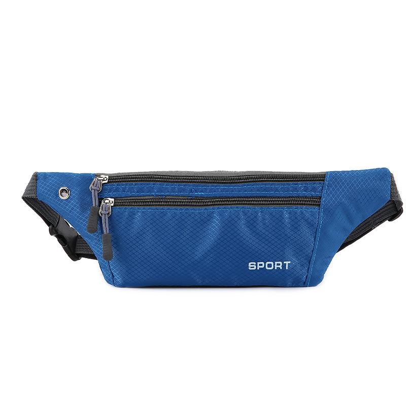 Mini uomo donna outdoor multifunzionale marsupio telefono portamonete borsa impermeabile pettorale