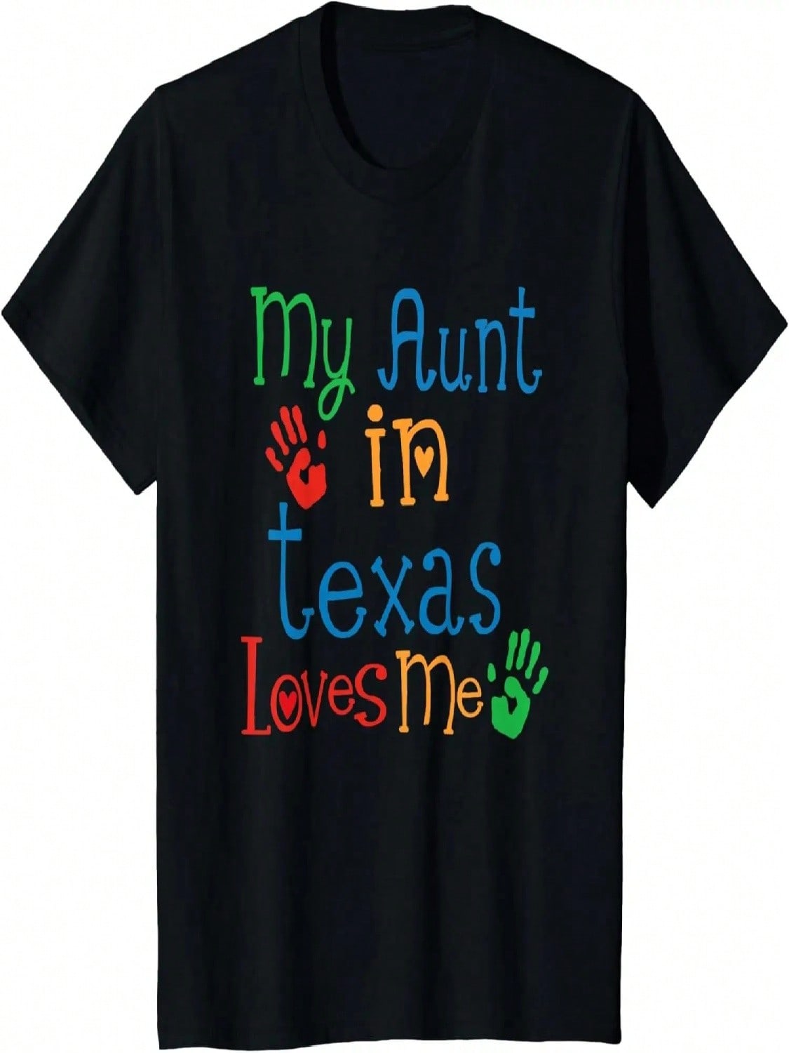 Kids My Aunt In Texas Loves Me T-Shirt S разноцветный