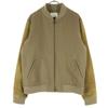 Niuhans Made In Japan Wool Suede Sleeves Blouson 2 Brown Men's Used