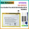 For Amazon Battery Kindle 2 3 7 7th 5th 4th Gen 6" 10th Paperwhite 4 2018 3 2 1 Oasis 1 2 3 Fire HD 8" 7Th 2017 6TH 10.1 7th X7