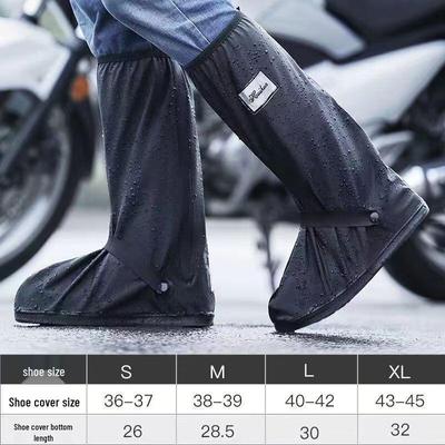 XuanYong Unisex High-Top Outdoor Rain & Snow Shoe Covers