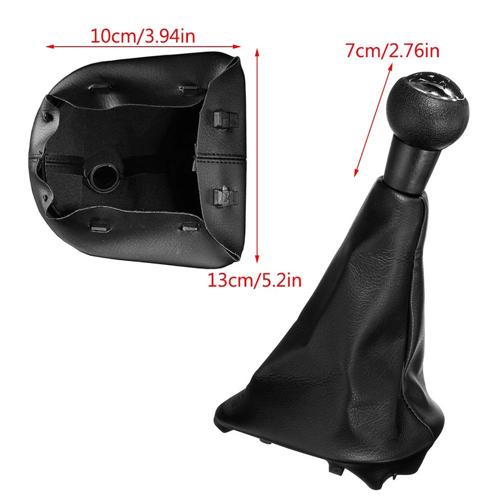 Vehicle Customization Car Gear Shift Knob PU Leather Knob Perfect Match Plastic And Leather Stable Characteristics China Mainland