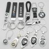 1 st Metall/Läder Nyckelring Handflätad Nyckelsnöre Nyckelring Bilemblem Tillbehör För BMW E90 E91 E92 E93 E60 E61 F10 F07 E63 E64 gsrm90