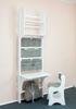 Gymnastic Ladder Shelf White