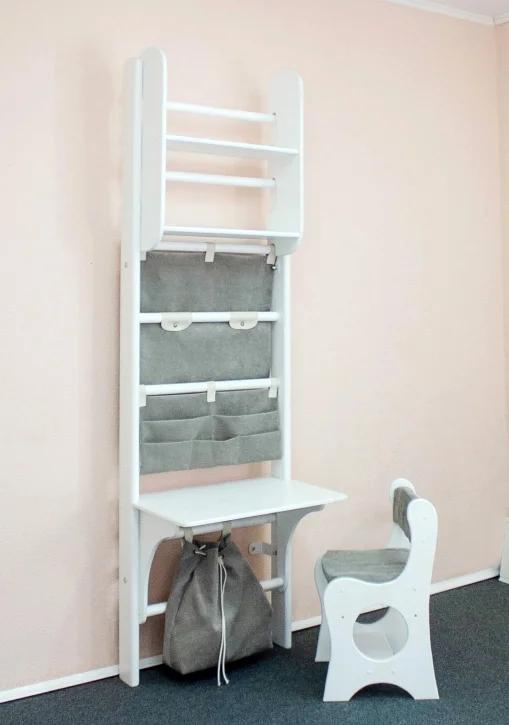 Gymnastic Ladder Shelf White