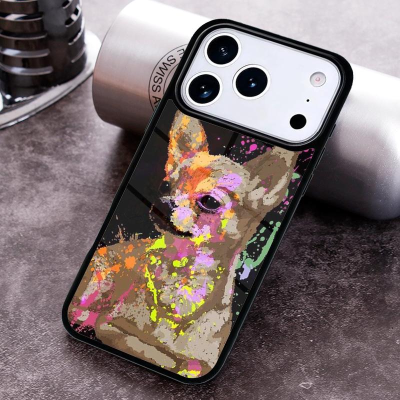 Chihuahua Dog Cute Animal Phone Case For iPhone 17 16 15 14 13 12 11 Pro Max Plus 17Air Soft Silicone Cover