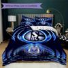 Set Copripiumino Schalke 04 Federa Decorazione Casa Regalo di Compleanno (1 * copripiumino + 2 * federe senza imbottitura)147