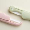 Abay Foldable Ceramic Fruit Knife with 2-in-1 Stainless Steel Peeler