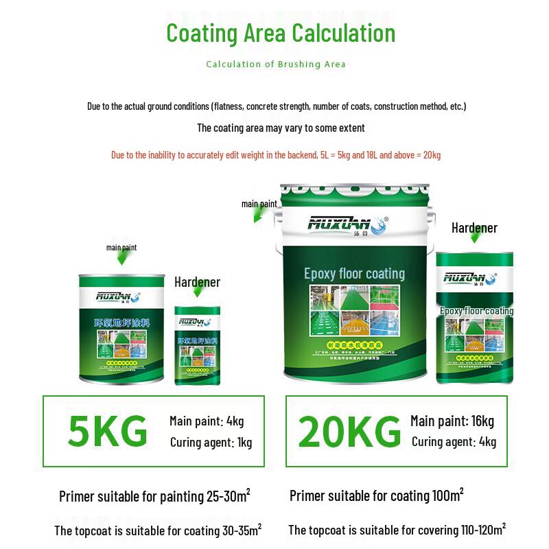 Muxuan Epoxy Resin Self-Leveling Floor Paint