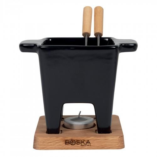 Set per fonduta Boska Tapas 300ml nero