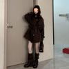 High-Grammage Wool Coat - Korean Style Women's Autumn/Winter 2025 Collection