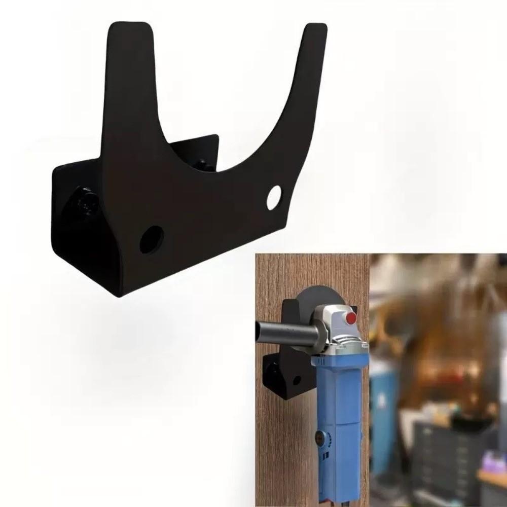 Easy Installation Wall Mount Storage Rack Space-Saving Design Sleek Tool Rack for Polishing Tools