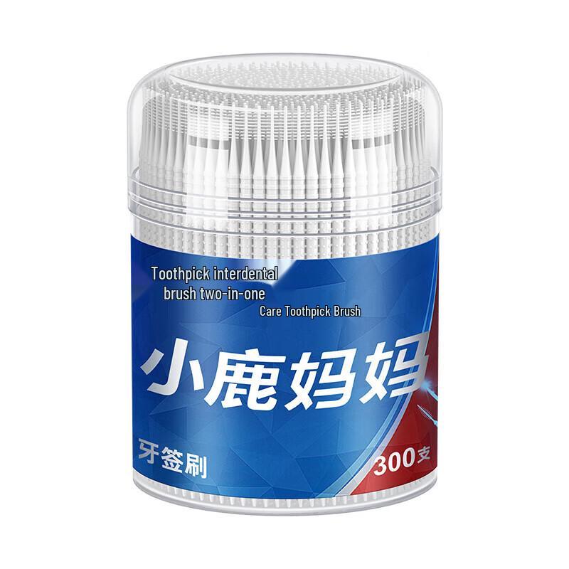 Deer Mom Dual-Ended Dental Floss Picks, 3000 Count (10 Tubs)