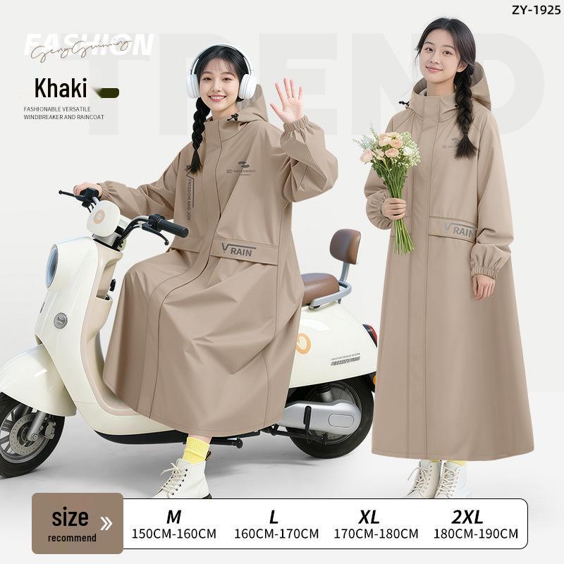 

Унисекс Непромокаемый плащ для защиты от беспорядков на все тело для велоспорта и мотоспорта - Ткань Оксфорд, Плотный, Удлиненный дизайн для взрослых и студентов M