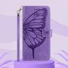 For Xiaomi Redmi Note 15 Pro 5G (Global) Wallet Case with Wrist Strap Butterfly Imprint Leather Phone Cover