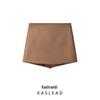 2025 Spring Women's European & American Style Suede Casual Skort: Fashionable, Simple, Versatile.