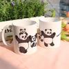 Mug ec190-Design 2 pièces - Famille Panda