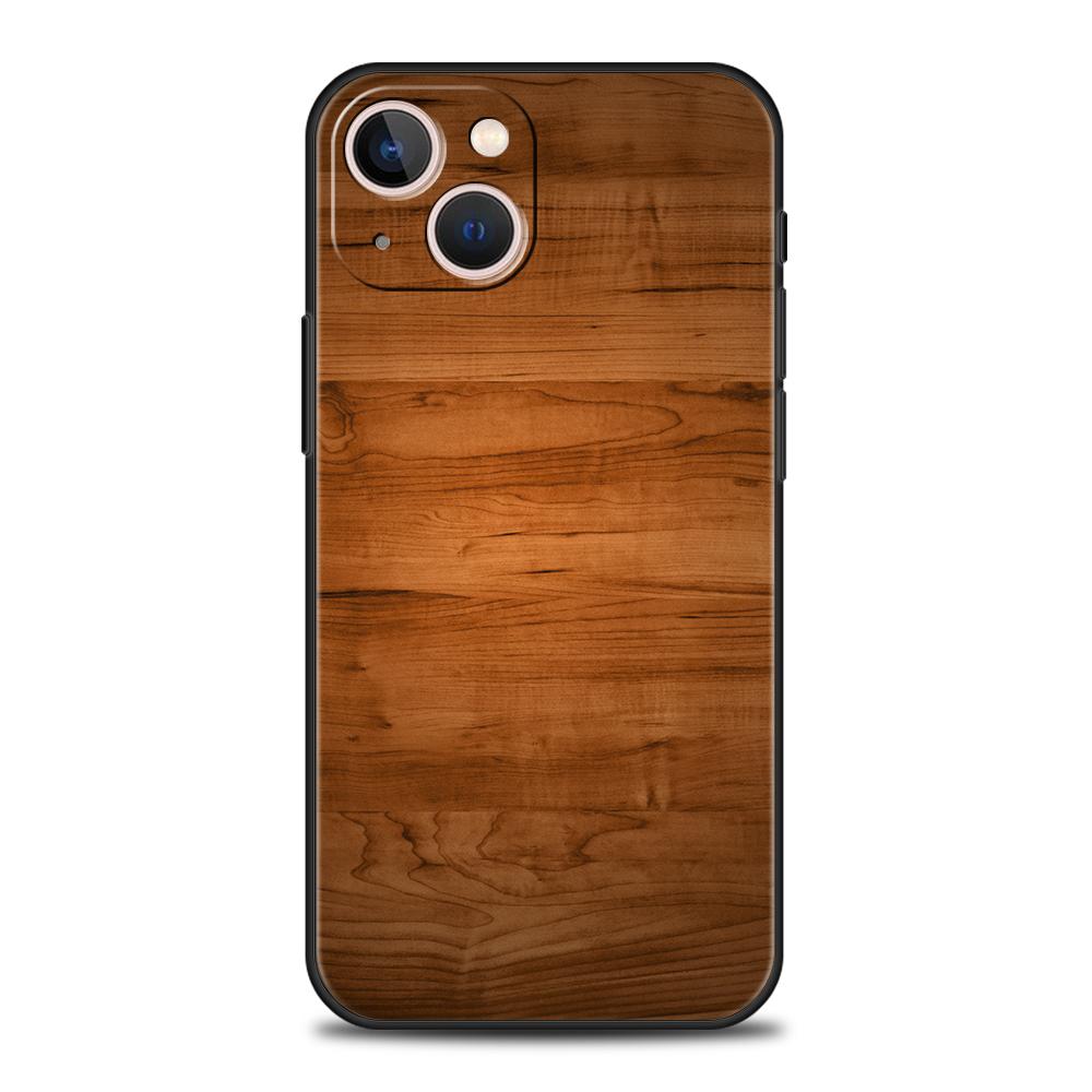 Carved Wood Phone Case Cover for iPhone 16 15 14 13 12 Pro Max XR XS X 11 7 8 Plus Shockproof Silicone Soft Shell Capas Coque