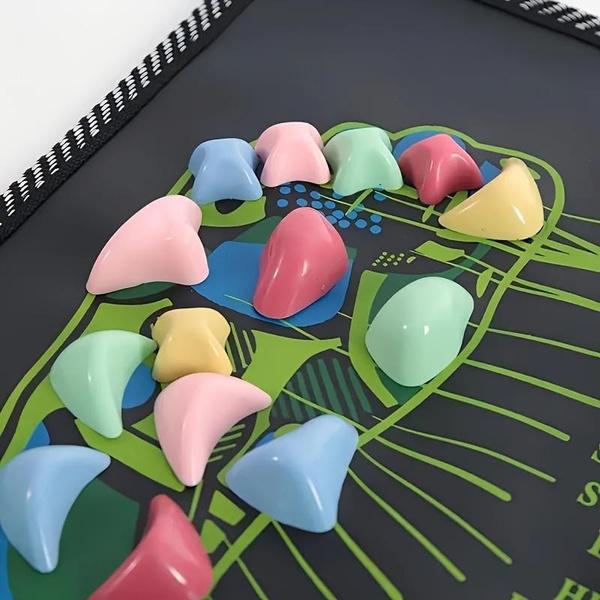 Traditional Chinese Medicine Acupressure Foot Massage Mat - Battery-Free Health And Wellness Accessory