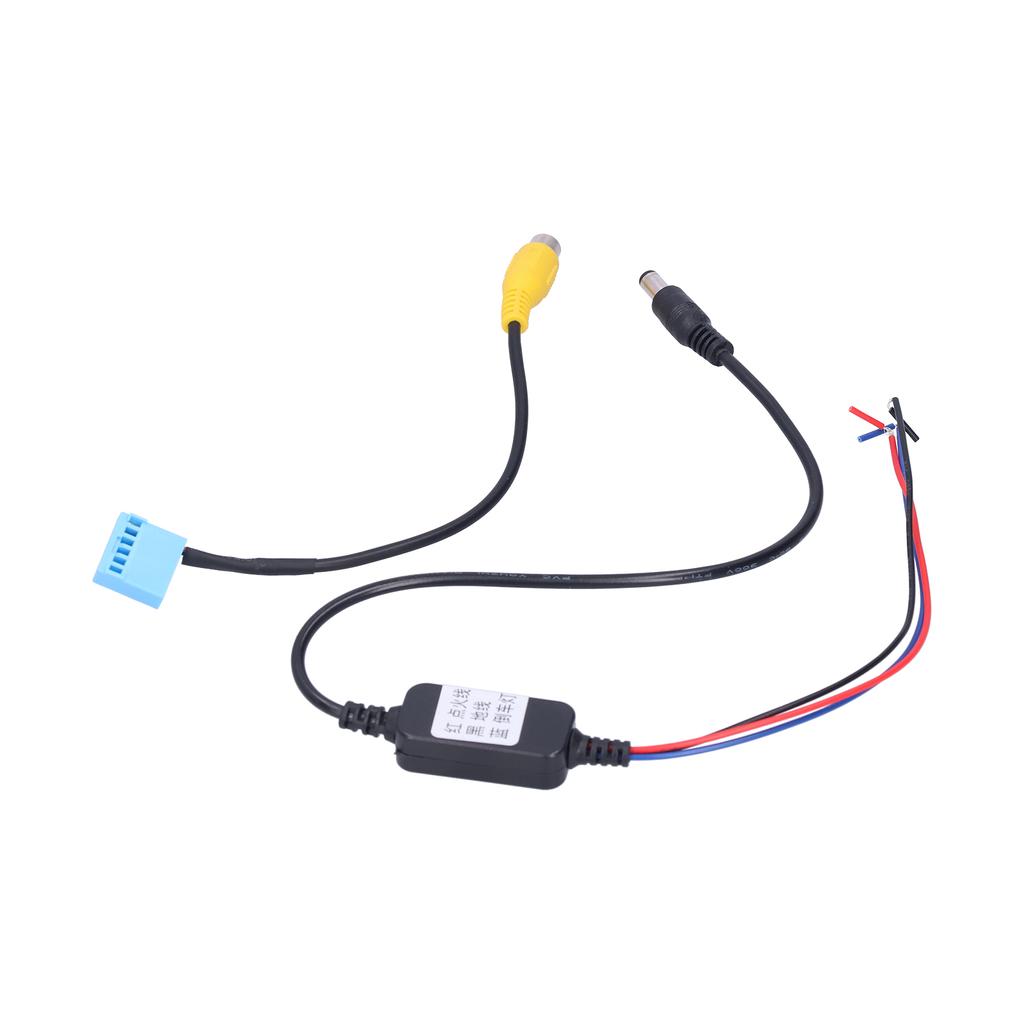 Car Relay Filter Rear View Camera Timer Delay with Reversing Adapter Cable Fit for RCD330G