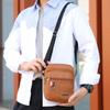 Herren Messenger Bag Crossbody Umhängetaschen PU Leder Herren Reise Sling Tasche Große Kapazität Business Messenger Tasche für Männer