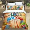 Cute cartoon Super Zings Bedding Sets exquisite bed supplies set duvet cover comforter set bedding set luxury Birthday Gift