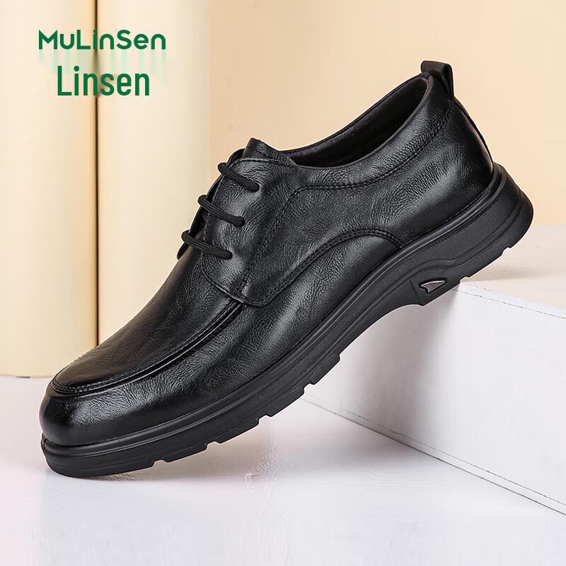 MULINSEN Men s Casual Business Leather Shoes 40