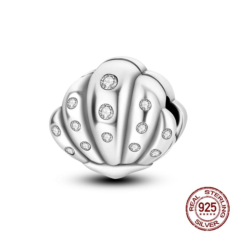 Copper Ocean Theme Turtle Octopus Seashells Charms Beads Fit Original Bracelets Diy Jewelry Making Women